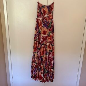Floral maxi dress